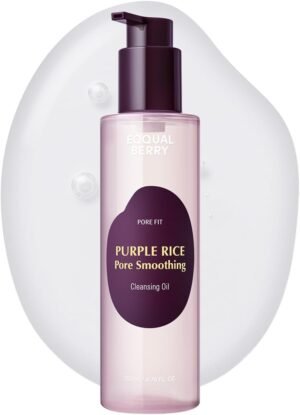 eqqualberry purple rice pore smoothing cleansing oil 200ml