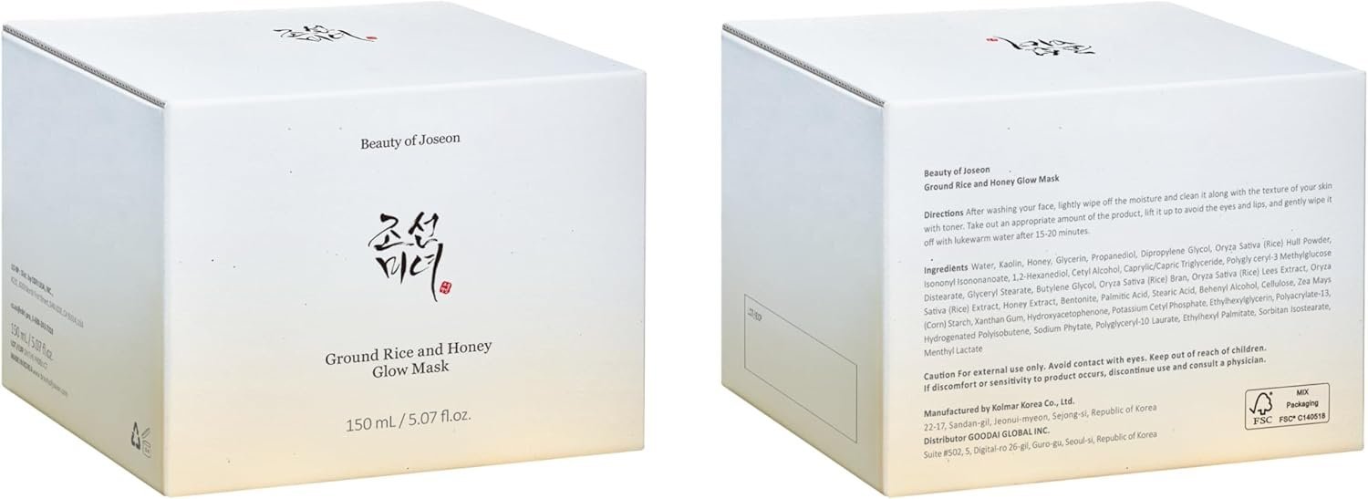 Beauty of Joeson Ground Rice and Honey Glow Mask 150ml - Image 7
