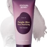 eqqualberry purple rice pore purifying pack cleanser 130gm