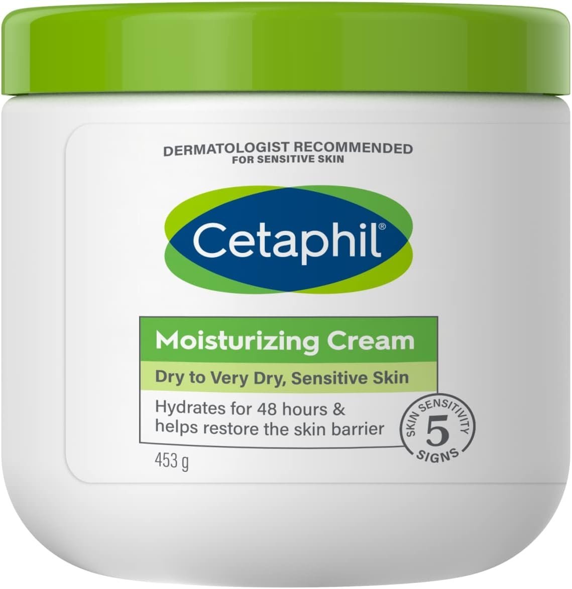 CETAPHIL MOISTURISNG CREAM 453GM