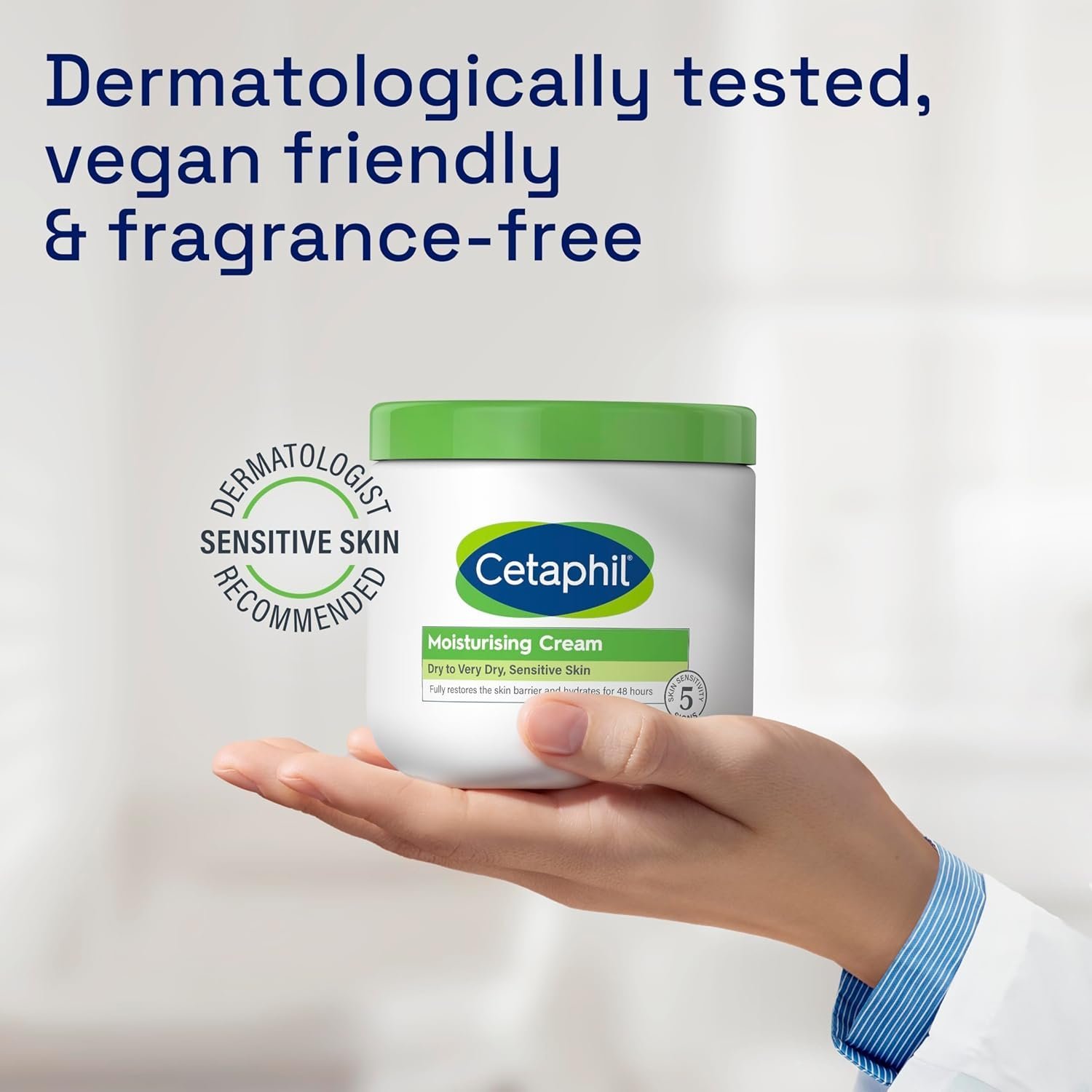 CETAPHIL MOISTURISNG CREAM 453GM - Image 3