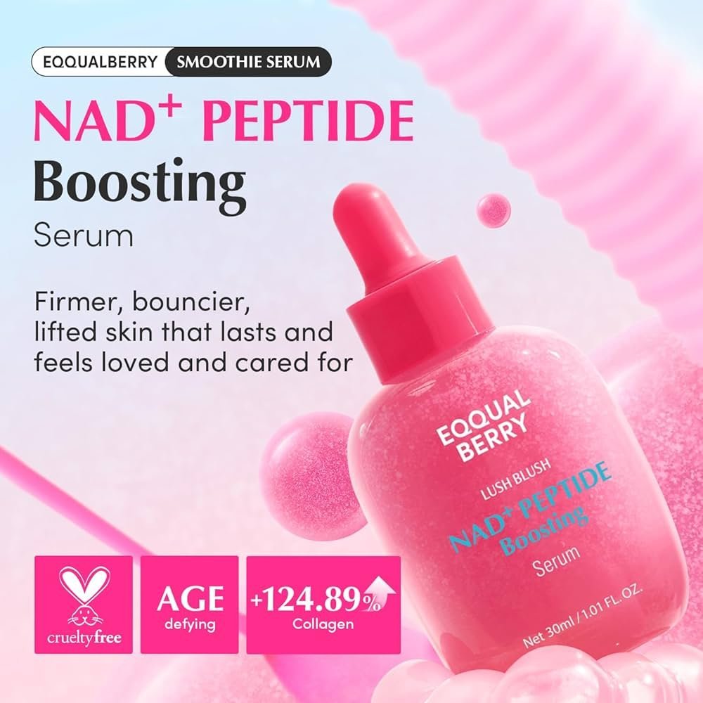 EQQUALBERRY - NAD+ Peptide Boosting Serum 30ml - Image 2