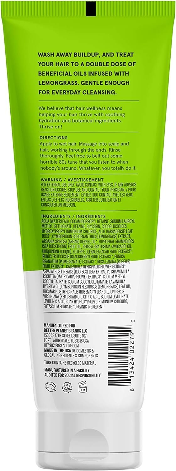 Acure Curiously Clarifying Shampoo - Image 2