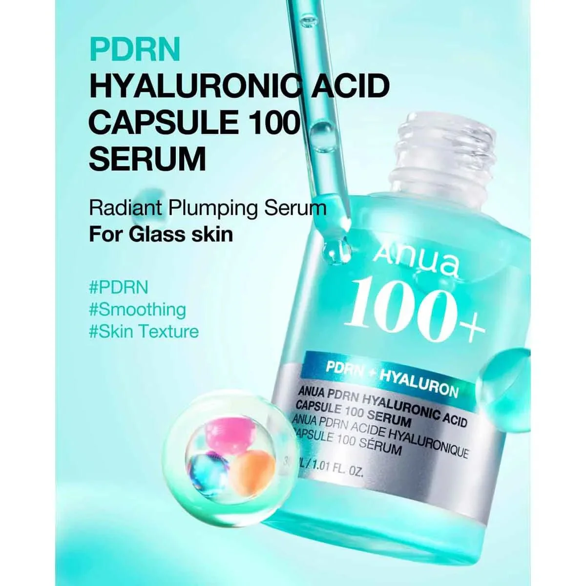 ANUA-PDRN Hyaluronic Acid Capsule 100 Serum 30ml - Image 2