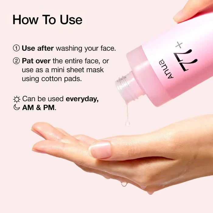 Anua Peach 77+ Niacin Essence Toner 250ml - Image 5