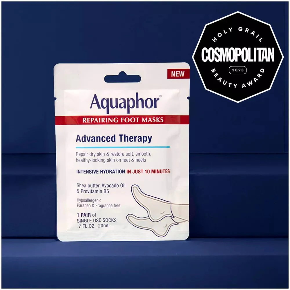 Aquaphor Repairing Foot Masks - 1 Pair - Image 4