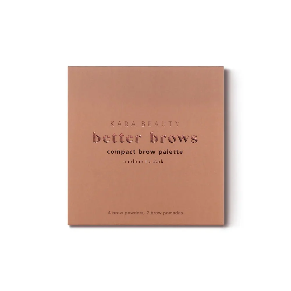 Better Brows Mini Eyebrow Palette (Medium) - Image 2