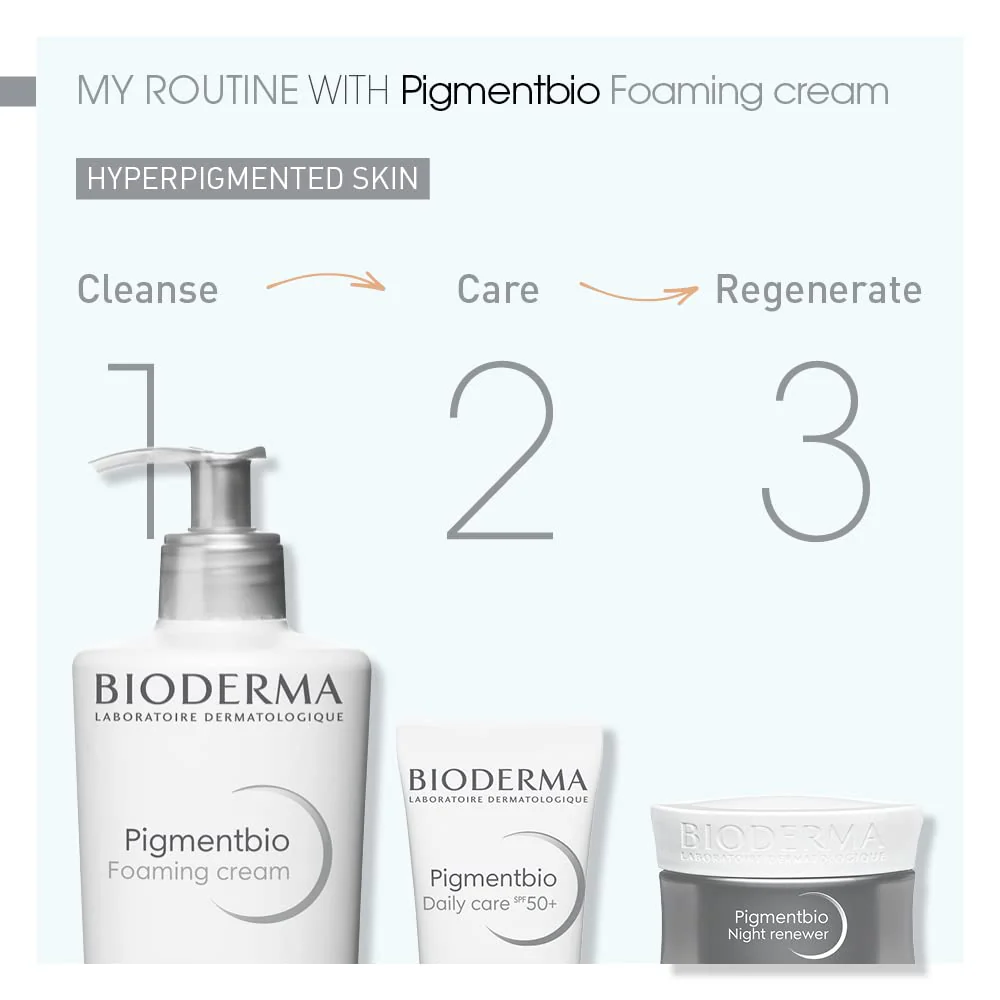 Bioderma Pigmentbio Foaming Cream Exfoliating Cleanser - Image 3