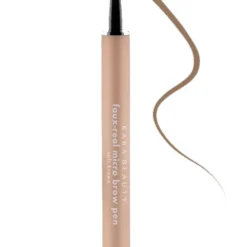 Bpf04s- Faux-real Micro Brow Pen: Soft Brown