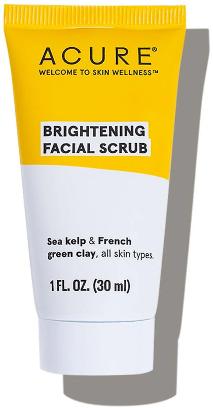 Accure Brightening Facial Scrub (30mL Tube)