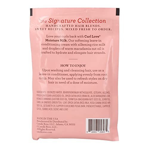 Camille Rose Curl Love Moisture Milk 1.75 oz - Image 4