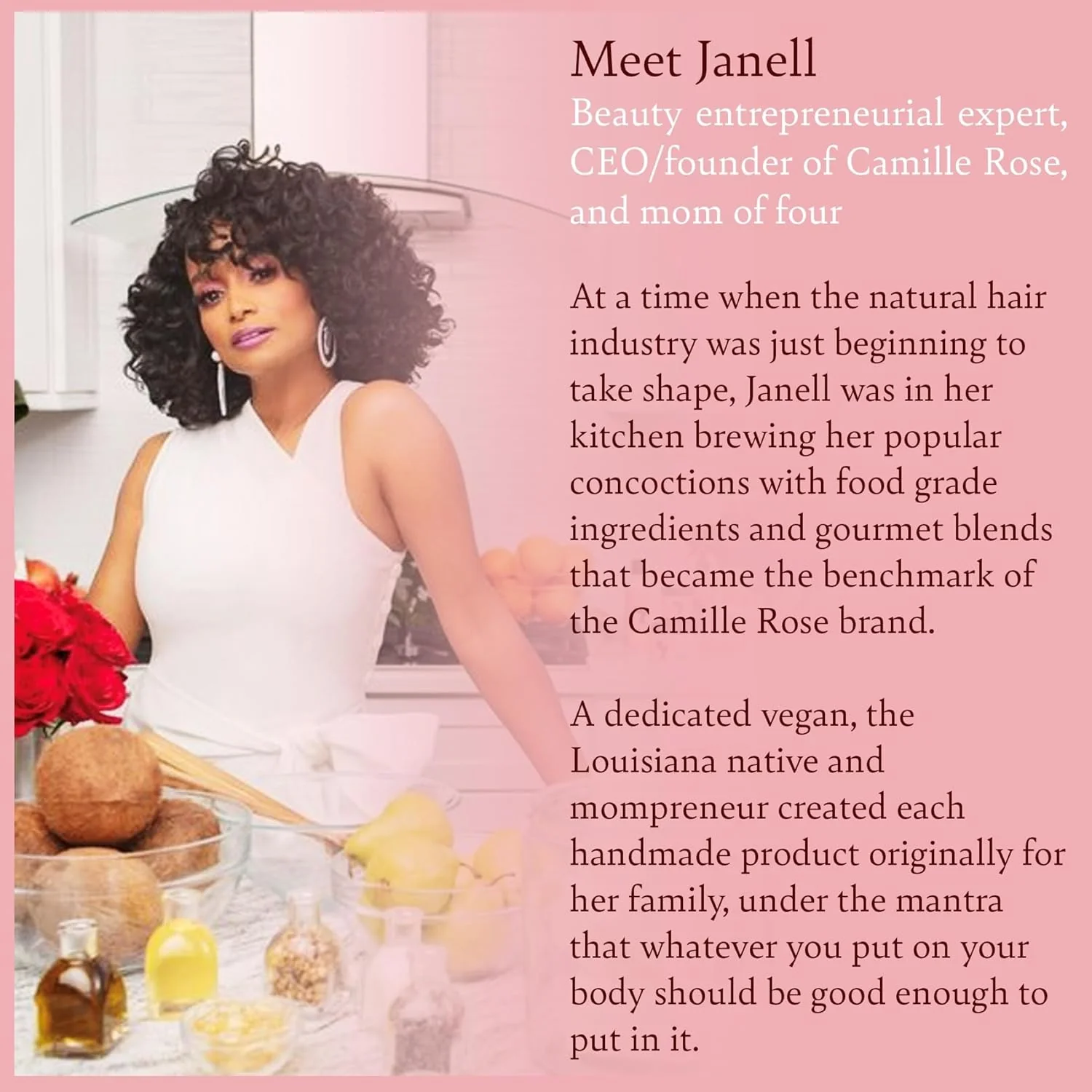 Camille Rose Curl Love Moisture Milk 1.75 oz - Image 2