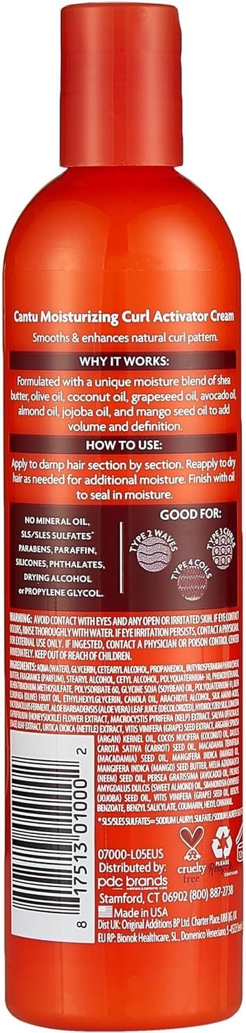 Cantu Shea Butter Creamy Hair Lotion 12Oz - Image 2