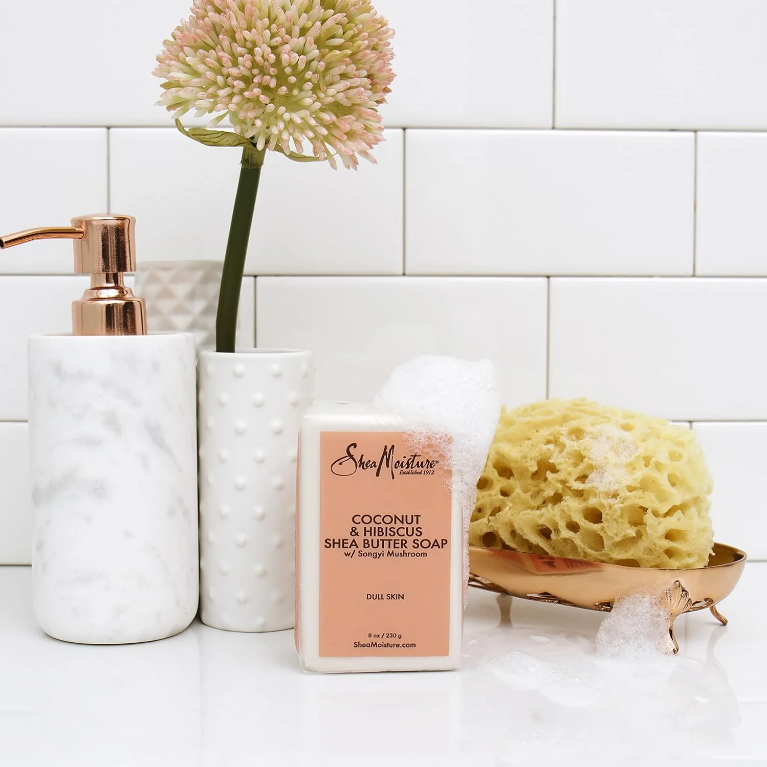 COCONUT HIBISCUS BAR SHEA BUTTER- 8 OZ - Image 8