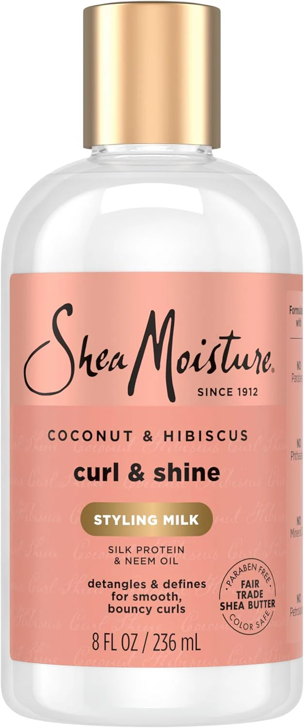 Coconut & Hibiscus Curl + Shine Style Milk - 8 Oz.