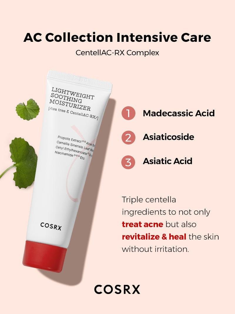 COSRX AC Collection Lightweight Soothing Moisturizer - 80ml - Image 3
