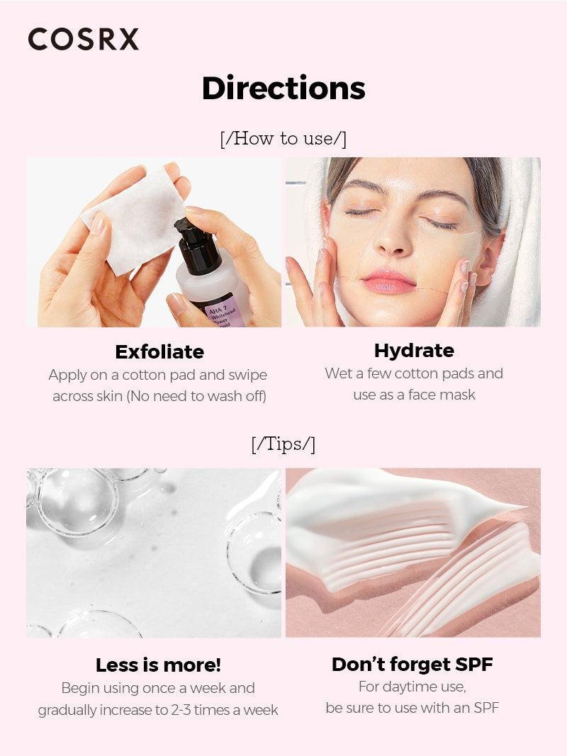 COSRX AHA 7 Whitehead Power Liquid- 100ml - Image 3