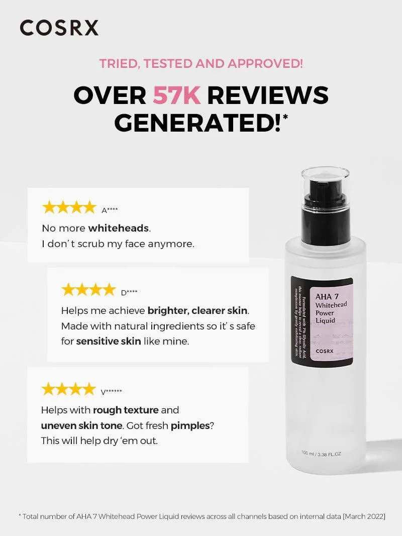 COSRX AHA 7 Whitehead Power Liquid- 100ml - Image 8