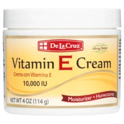 De La Cruz Vitamin E Moisturizer Cream 10,000 IU 4oz