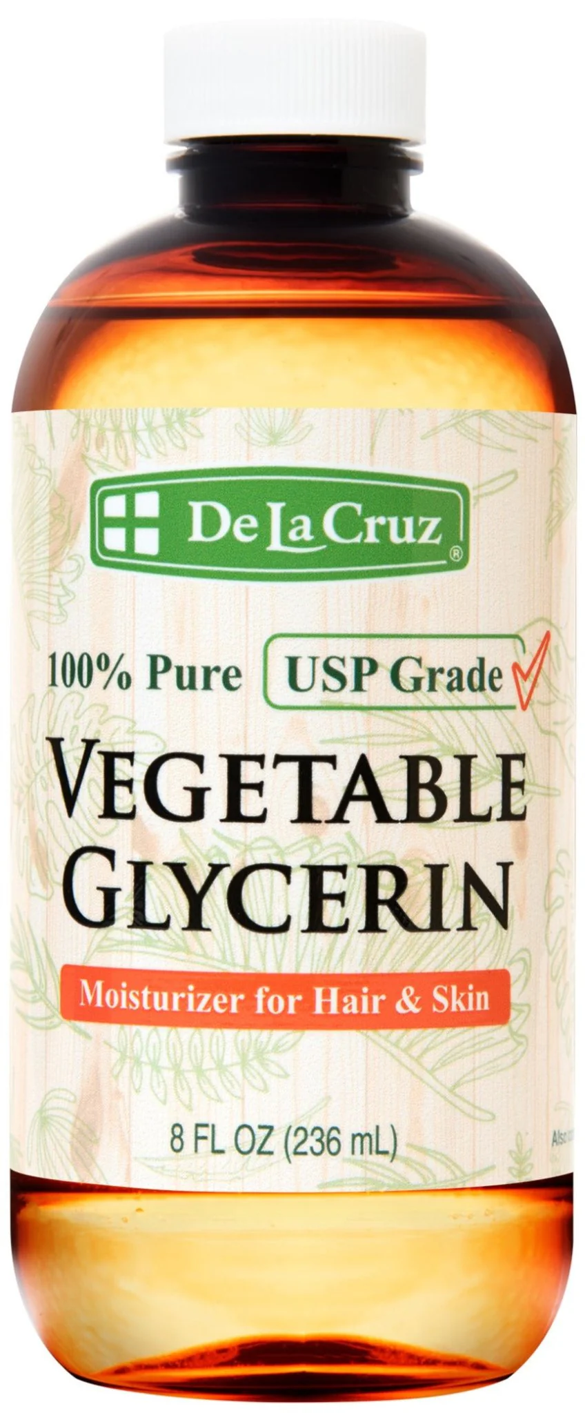 De La Cruz Vegetable Glycerin 8fl oz