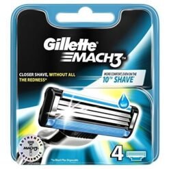 Gillette Mach 3 Blades 4'S