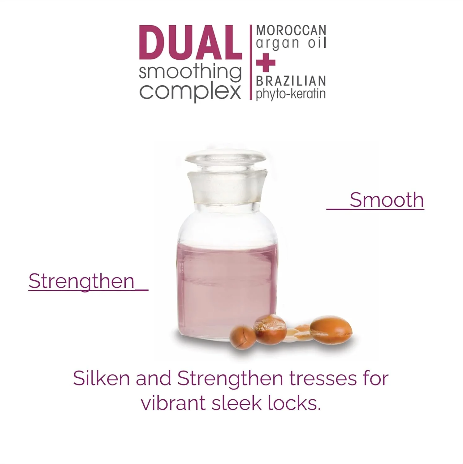 Giovanni 2chic Keratin & Argan Ultra-sleek Shampoo 8.05 Oz - Image 4