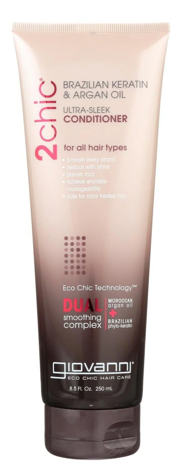 Giovanni 2chic Keratin&argan Ultra-sleek Conditioner 8 Oz