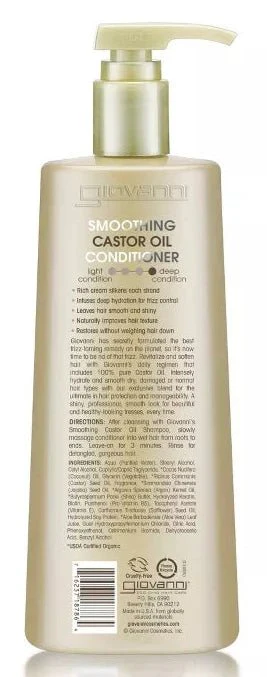Giovanni Smoothing Castor Oil Conditioner 710 Ml - Image 2