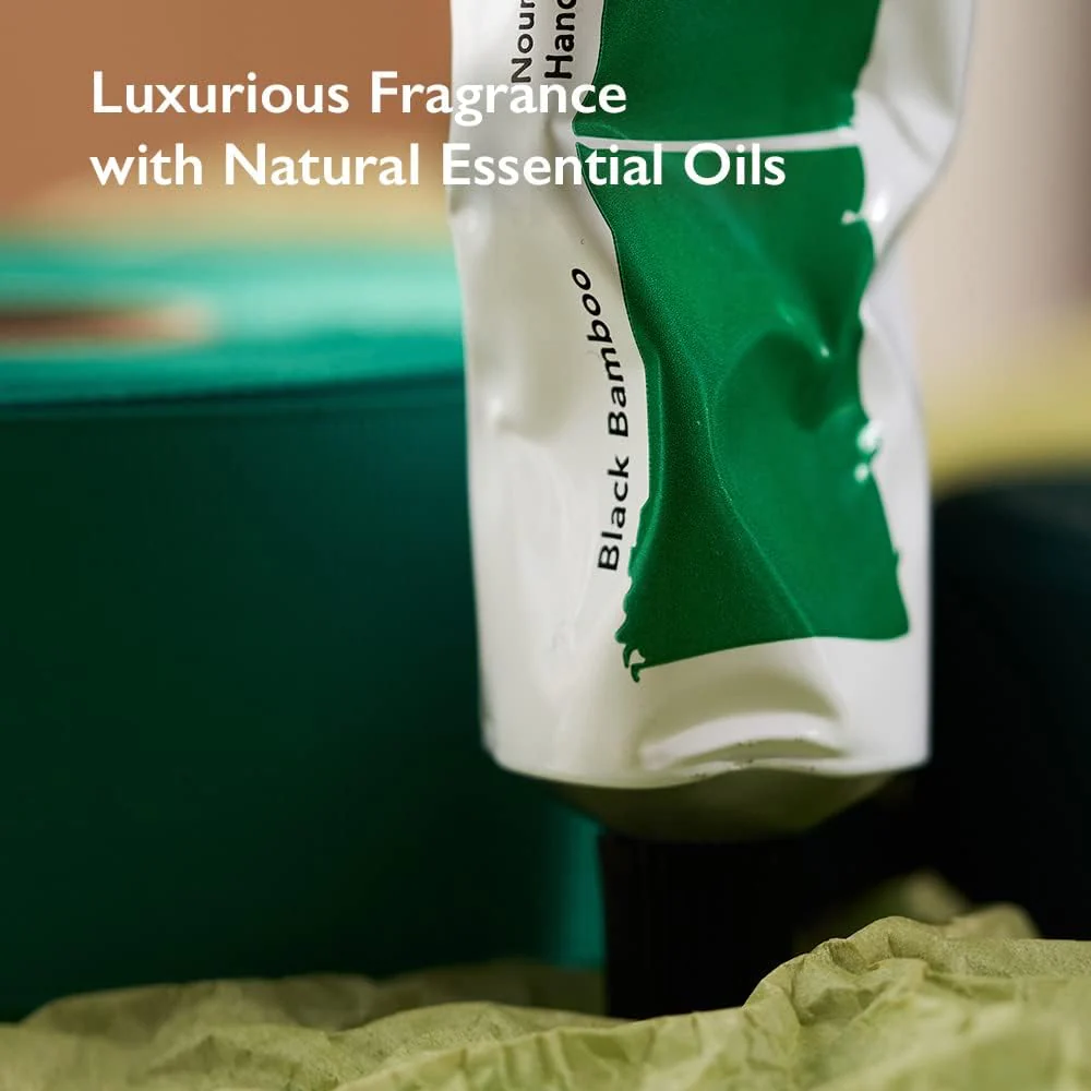 Haruharu Wonder - Black Bamboo Nourishing Calming Hand & Nail Cream 1.69 Oz - Image 4