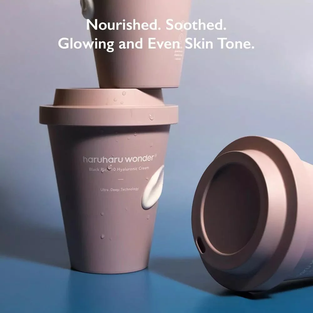 Haruharu Wonder - Black Rice 10 Hyaluronic Cream 3.0 Oz - Image 2