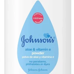 Johnson- Aloe & Vitamin E with natural cornstarch (113g) 4 oz