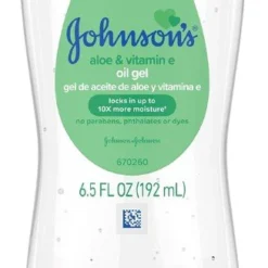 Johnson's Baby Oil Gel Aloe & Vitamin E 6.5oz