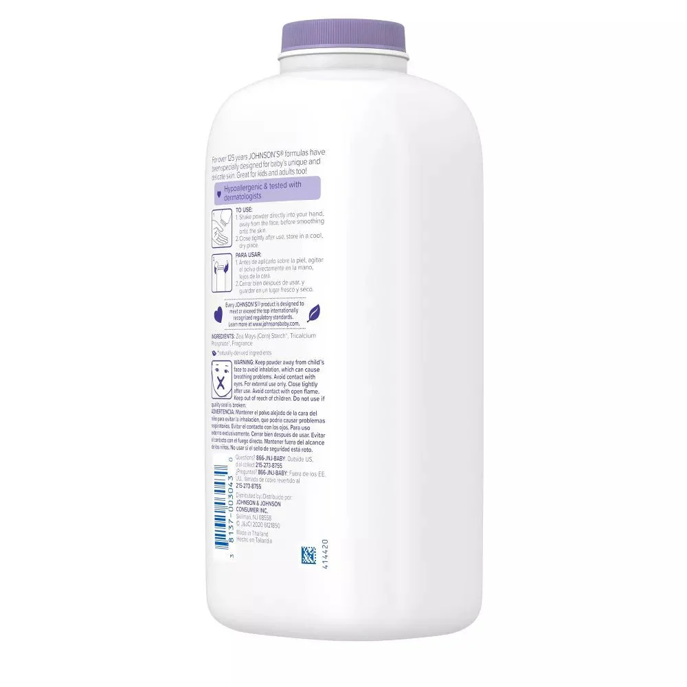 Johnson's Baby Powder Lavender - 22oz - Image 3