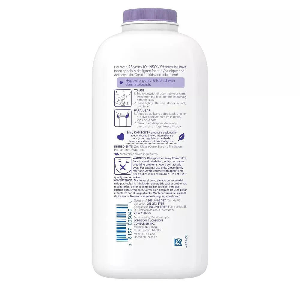 Johnson's Baby Powder Lavender - 22oz - Image 2