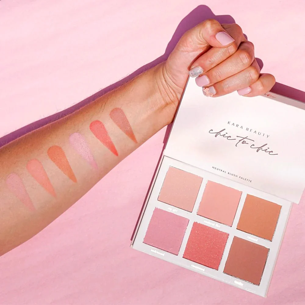 Kara Beauty Chic to Chic Blush Palette - Image 3