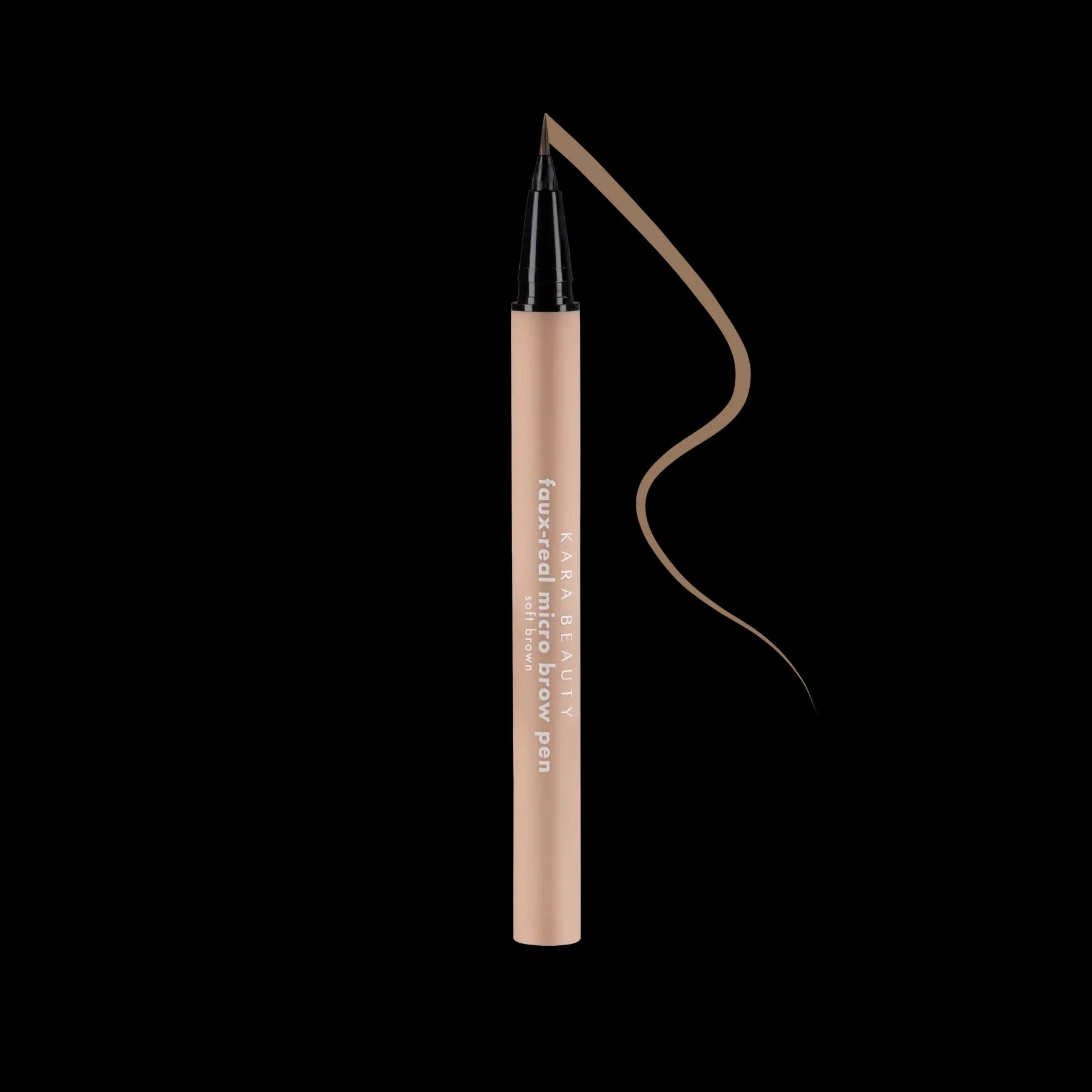 Kara Beauty Faux-real Micro Brow Pen: Taupe - Image 2