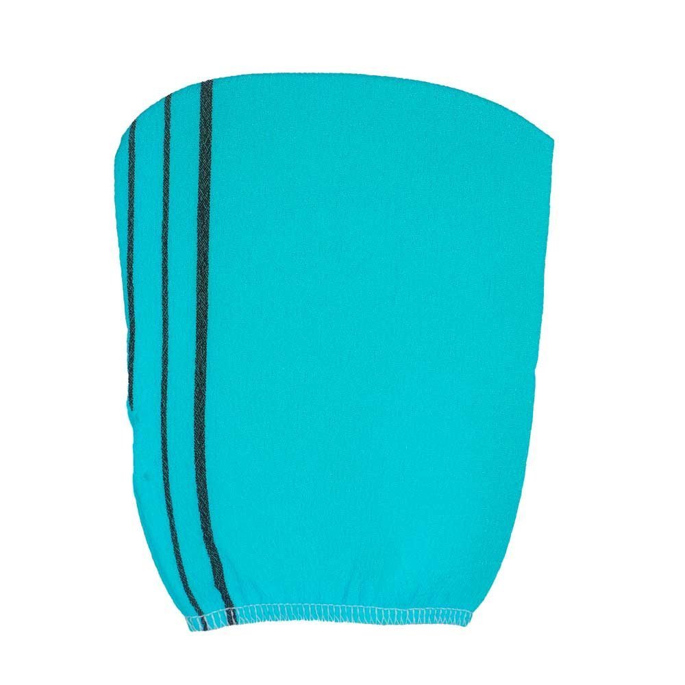 KOREA LOAF Massage glove bath towel (without OPP pack) - Blue