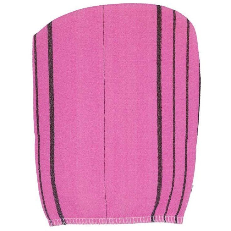 KOREA LOAF Massage glove bath towel(without OPP pack) - Pink