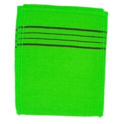 KOREA LOAF Mitten glove bath towel - green