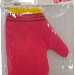 KOREA LOAF Mitten Glove Bath Towel - Red
