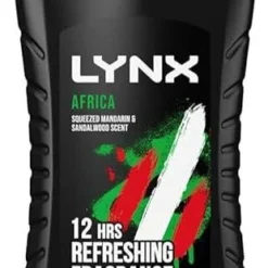 Lynx Shower Gel 225Ml Africa