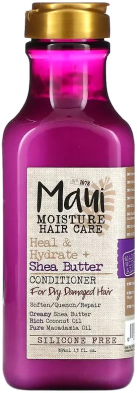 Maui Moisture Heal Hydrate Shea Butter Conditioner 13Oz