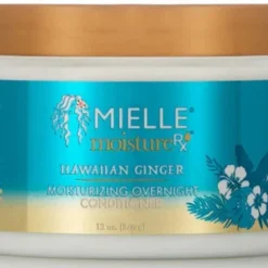 MIELLE ORGANICS - MOISTURE RX HAWAIIAN GINGER MOISTURIZING OVERNIGHT CONDITIONER - 12 OZ