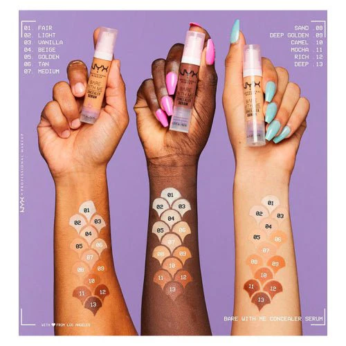 Nyx Professional Makeup - Concealer Serum Bare With Me - 01: Fair - Image 4