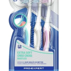 Oral B Criss Cross Extra Soft 3 Pack Toothbrush