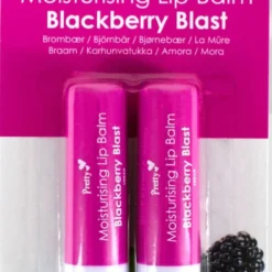 Pretty Moisturising Lip Balm Twin Pack Blackberry
