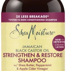 Shea Mois Jamaican Black Castor Oil Strengthen & Restore Shampoo