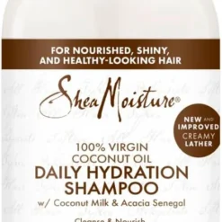SheaMoisture 100% Virgin Coconut Oil Daily Hydration Shampoo 13 Oz