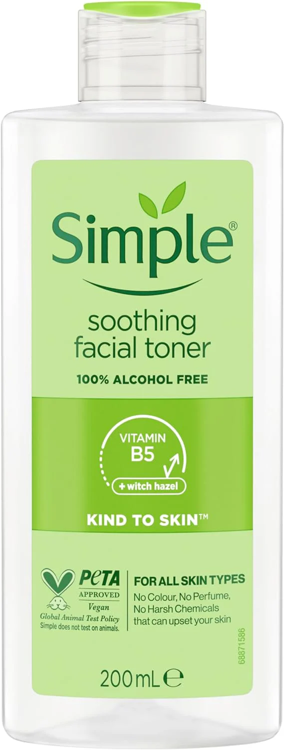 Simple Soothing Toner 200Ml Uk Pack