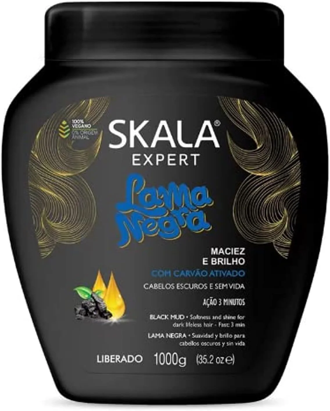 Skala Expert Black Mud Hair Treatment Conditioning Cream
